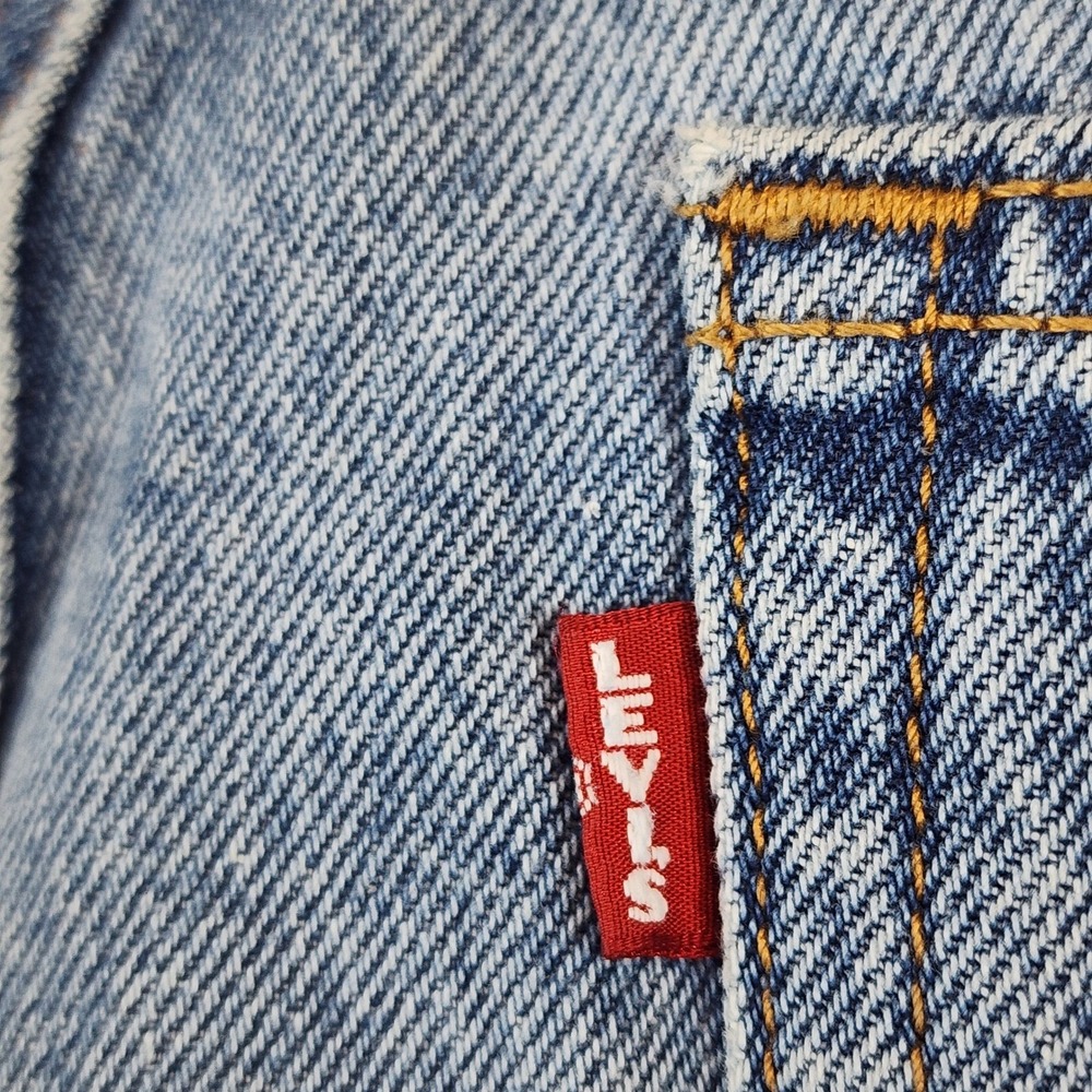 Levi's Big E XL Straight Women Y2K Baggy Skater Wide Leg Jeans W32 L31 NWT - Picture 5 of 15
